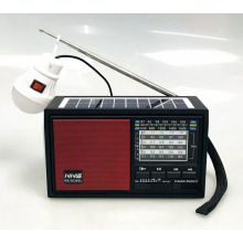 NNS 2038SL FM AM SW Rechargeable Radio Blue tooth Speaker With USB SD TF Mp3 Player With Solar With Light